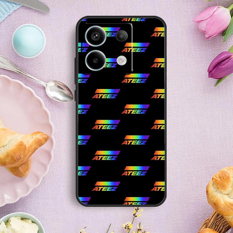 KPOP ATEEZ Case For Redmi Note 13 Pro Plus Note 12 9 10 11 Pro 9S 10S 11S 12S Redmi 12 10 C 13C Cover
