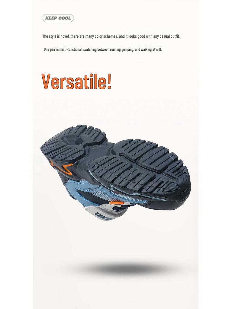 Chłopięce buty do biegania na wiosnę 2025, siateczkowe, lekkie, oddychające, dla dzieci w wieku szkolnym i starszych