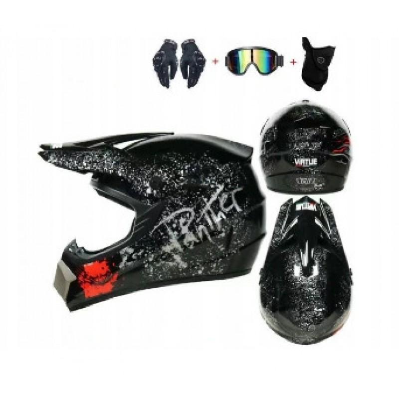 Full Face ABS Off-Road Motorcycle Helmet Men Women Lightweight Safety Gear In Multiple Colors Sizes