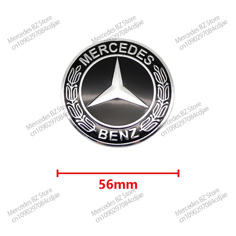 For Mercedes Benz 4pcs 56mm 75mm Car Wheel Center Hub Caps Cover Auto Accessories Mercedes Benz Amg C180 C200 C260 W108 W124 W126 W140 W168 W176