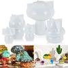 Mushroom Silicone Mold for Epoxy Resin Casting Home Decors Scented Candle DIY Soap Making Mould 3D Mushroom Resin Molds