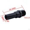 2pcs Bicycle Brake Front Fork Column Screw, Mountain Bike M10 & Mount Screws (Black)