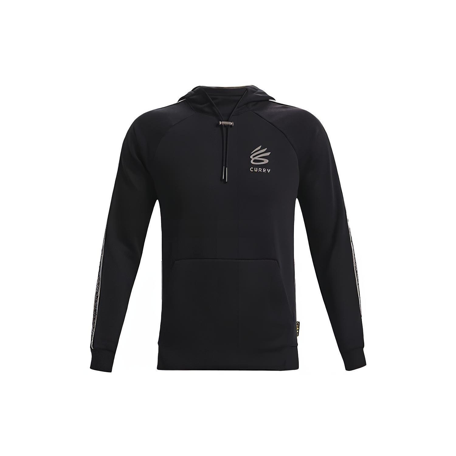 Under Armour Curry Long Sleeve Hoodie Black Men s 1366626-001 M
