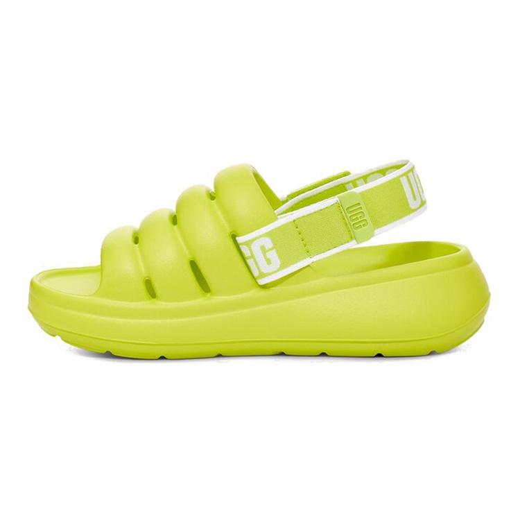 (PS) UGG Sport Yeah Slide Key Lime Kids 1129050K-KLM EU 36