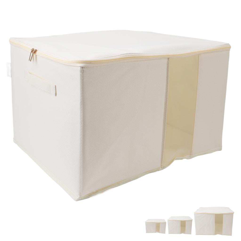 Kleidung Lagerung Bins Oxford Tuch Sichtbar Klar Fenster Große Kapazität Faltbare Closet Organizer für