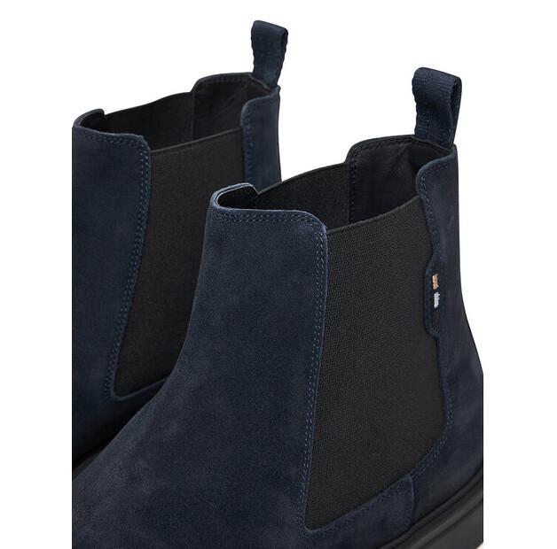 Ботинки челси BOSS Calev 50552528 Темно-синий