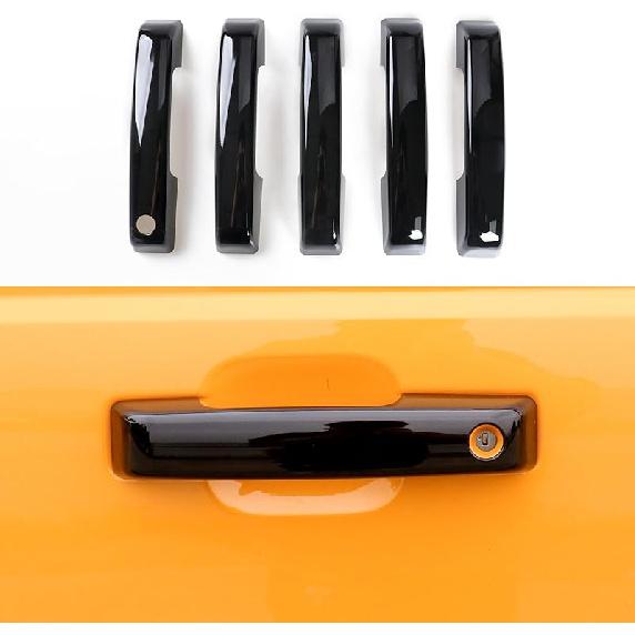 Door Handle Scratch Protector Rear Tailgate Door Handle Cover Trim Compatible with 2021 2022 2023 2024 2025 Ford Bronco Exterior Accessories