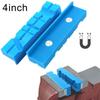 Bench Vise Accessories Magnetic Vise Jaw Pads DIY Enthusiasts Enhanced Workspace Functionality Multiple Use Applications