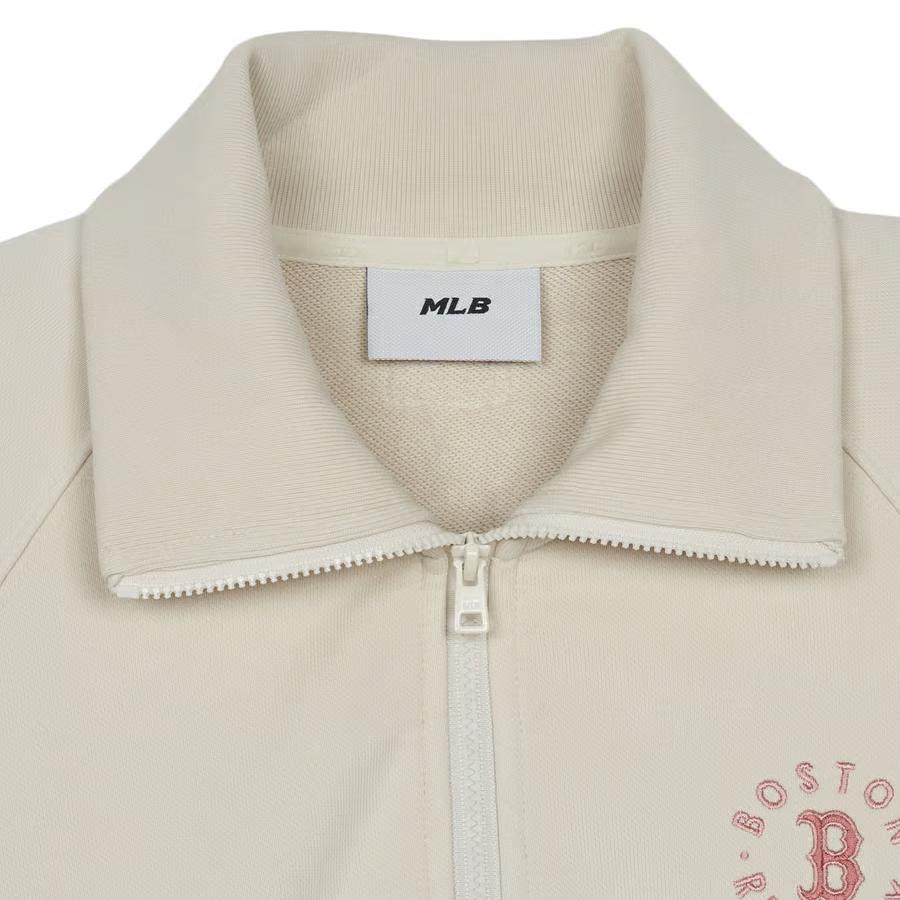 New MLB Basic Collection Boston Red Sox Sweatshirt Women's Dark Cream 3FMTB0344-43CRD