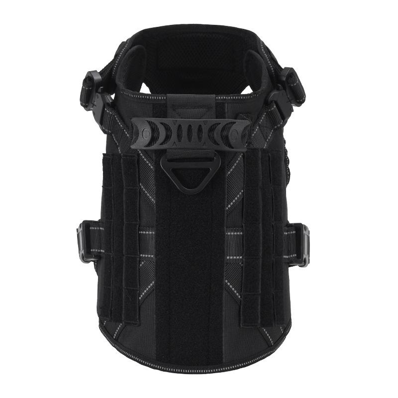 Outdoor Reflective Dog Strap Night Vision Reflective Dog Chest Strap Tactical Equipment Dog Training Chest Strap
