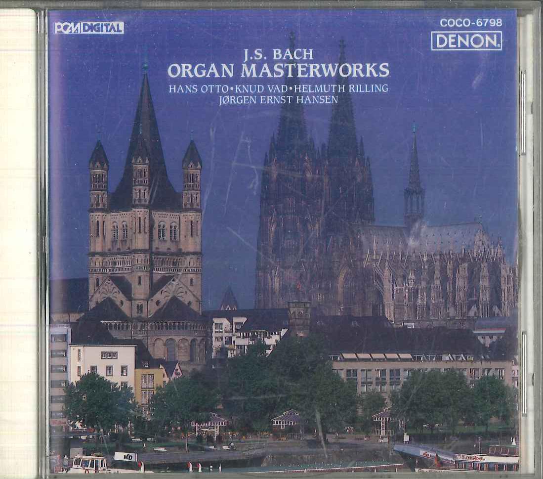 

CD - Bach: Organ Masterpieces COCO6798 NIPPON COLUMBIA 1990 Japan Classical Used