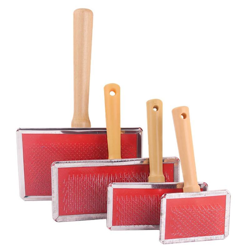 

Pet Comb, Stainless Steel Fine-needle Comb, Depilation Pet Comb, Dog Comb, Knot Opening Rake, Massage Pet Brush Extra small -1pc