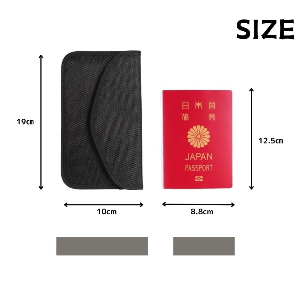 Passport 19 X 10 Electromagnetic Wave RFID Smartphone Keyless Passbook Skimming Protection [ietome] Case, Cm, Protection, Protection, Accessory, Case,