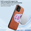 PU Leather Wireless Charging Magnetic Case for Infinix Note 50 Pro 4G 50 Pro+ 50x 50s 5G Protective Cover Hard Back Shell Coque