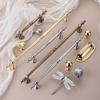 Gold European Modern Kitchen Cabinet Handle