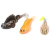 3Pcs Lure Soft Baits Jumping Fish Soft Bait Sinking Artificial Fake Fishing Lure