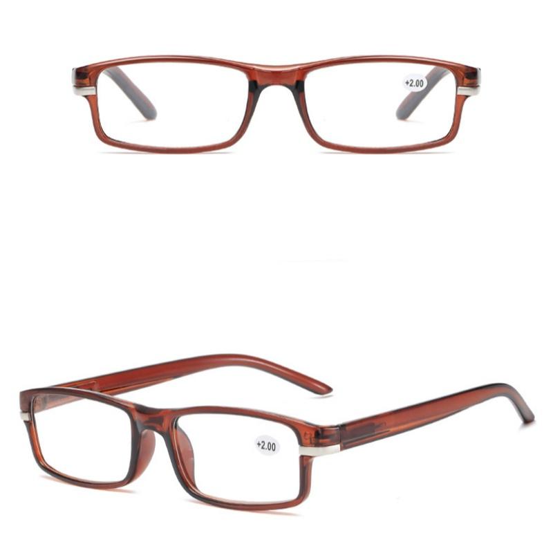 New Retro Women Reading Glasses Without Face Clip Spring Legs High-End Design Eyeglasses for Reading Books Eyewear for Men+1.0