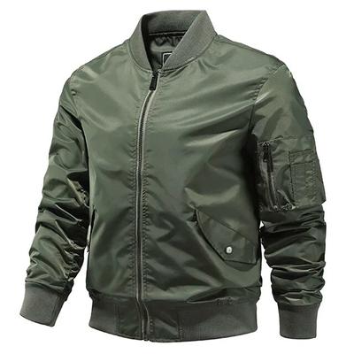 Herren Frühling Herbst Leichte Militärarmee Bomberjacke Windjacke Softshell Varsity Jacken Herren Golf Mode Sportbekleidung Mantel
