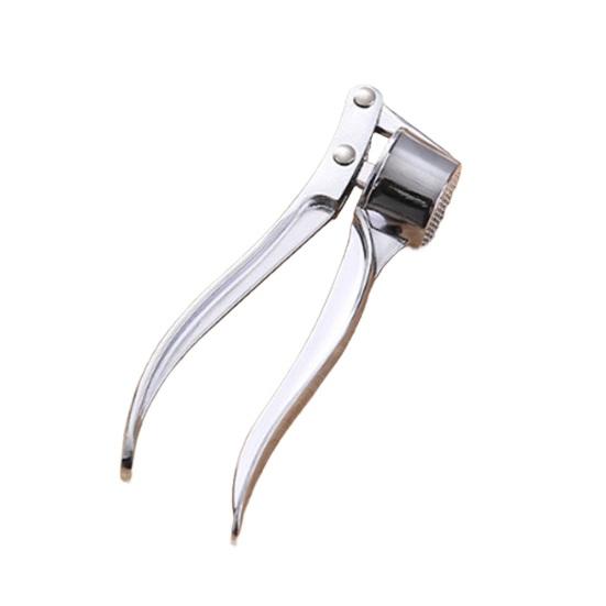 Garlic Press Stainless Steel Garlic Mincer Manual Garlic Crusher Effortless Chopping Tool for Garlic Ginger Nuts