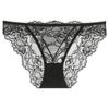 Big Size Lady Spring Summer Ultra Thin Sexy Lace Pure Cotton Crotch Lift Hip Low Waist Briefs