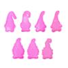 DIY Santa Claus Little Dwarf Silicone Epoxy Mold DIY Keychain Pendant Jewelry Crafting Mould for Christmas Love Gift