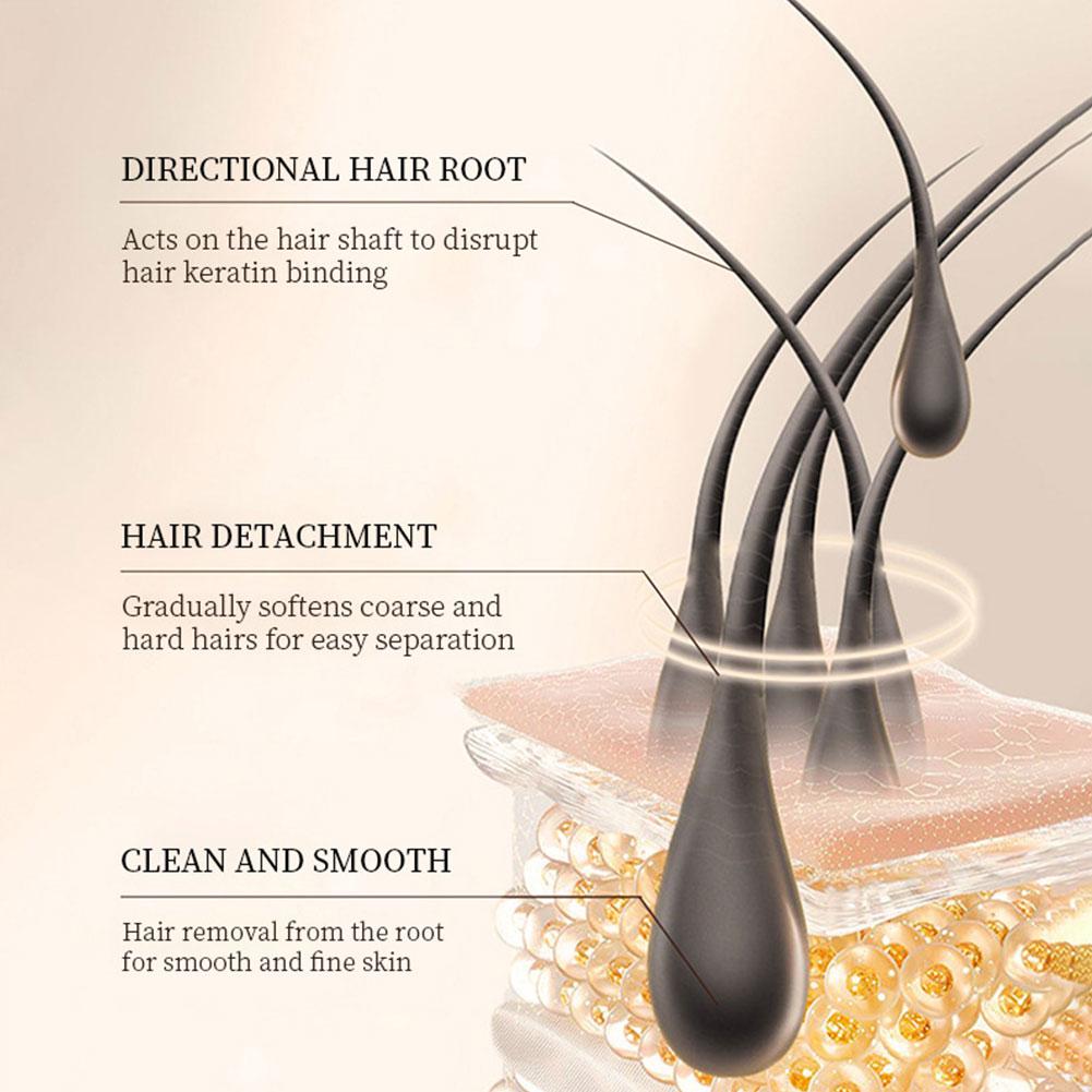 Painless Hair Removal Cream For Men And Women Effective Parts Private Care Leg Beauty Health Sk O8M6