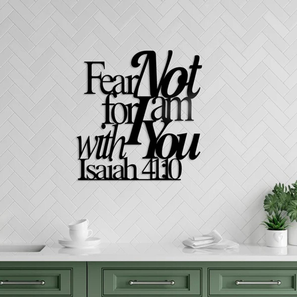 

1 шт. Железный настенный декор с библейским текстом, Христианское украшение для дома, для украшения стен