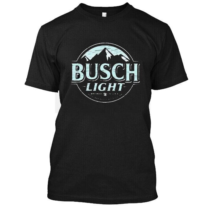 

Черная футболка унисекс Busch Light Beer S