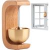 Shopkeepers Bell for Door Opening, Door Bell Chime Magnetic Door Chime, Small Doorbell for Refrigerator, Home Garden Windchime, Hanging Bells for