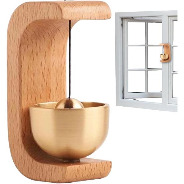Shopkeepers Bell for Door Opening, Door Bell Chime Magnetic Door Chime, Small Doorbell for Refrigerator, Home Garden Windchime, Hanging Bells for