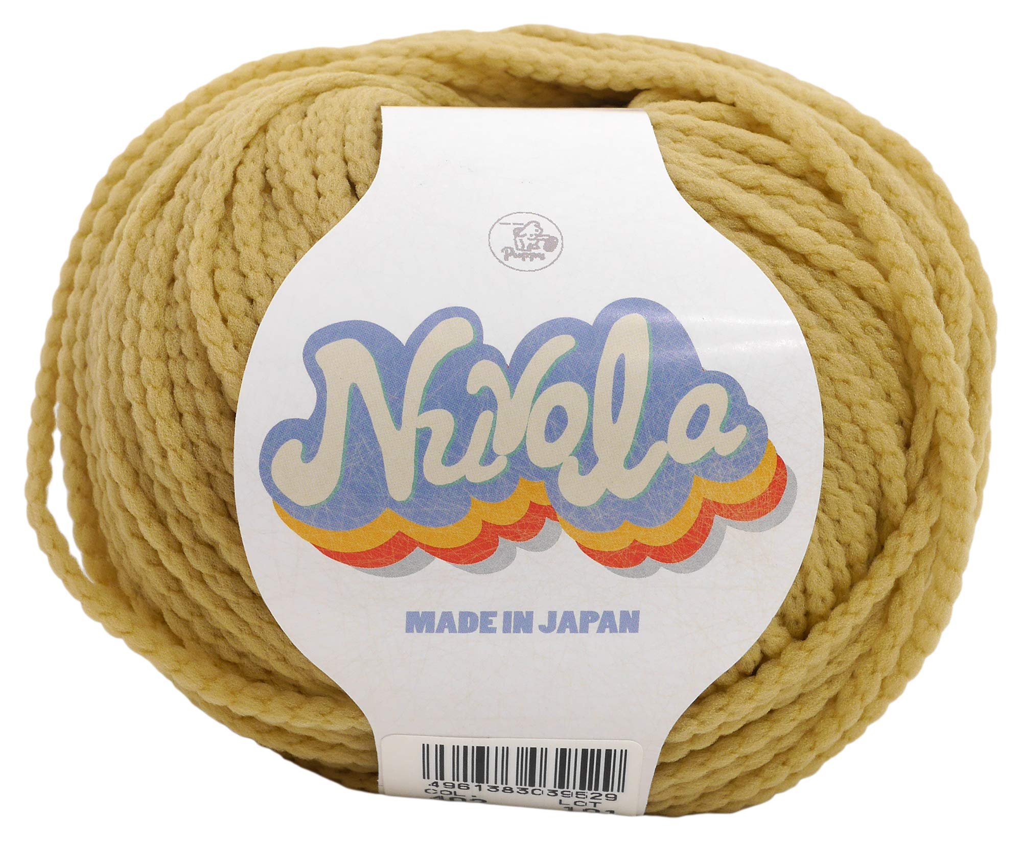 

Пряжа Puppy Nuvola Средний Желтый 50г 111м Набор из 4 мотков 029 Цв.402 Прибл.