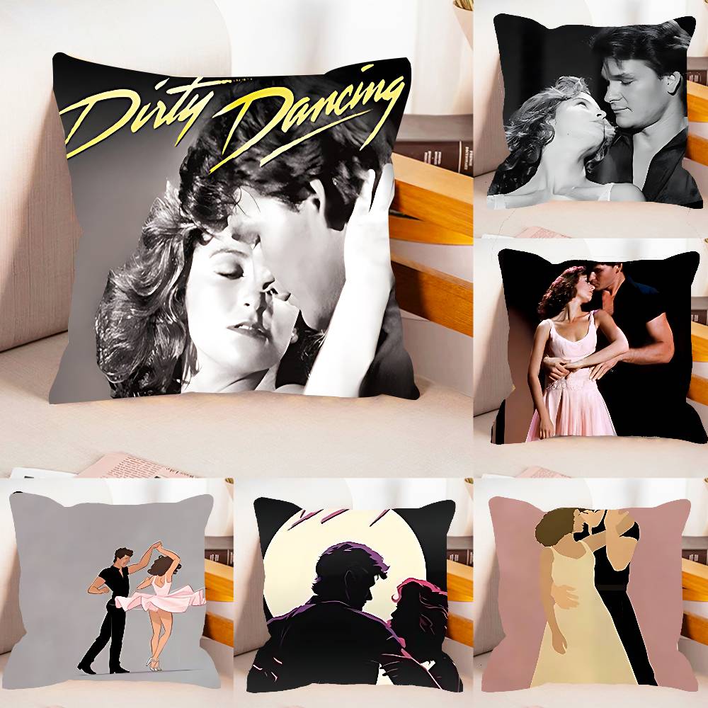 Dirty Dancing Case Plush Fabric Soft Pillowcase Double Sided Print Cushion Cover Household Gifts