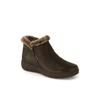 Women S Fur Ankle bootS  Brown  dlb413lS22