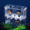 Double-Deck Fish Breeding Isolation Box Clear Fish Breeder Box  Shrimp