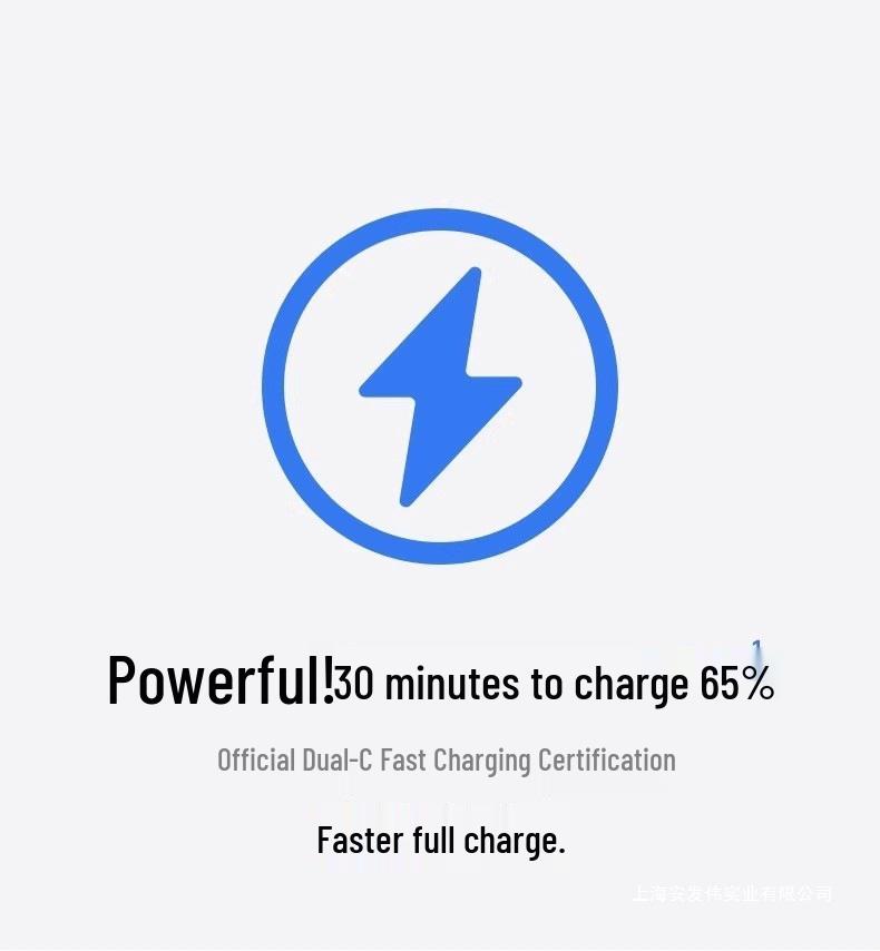 Slim 30W Apple Charger for iPhone 15 Pro/Pro Max with PD Fast Charging