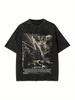 T-shirt Unisex a Maniche Corte Girocollo Yk Film Horror Silent Hill Gioco Nuova in Top T-shirt Unisexs T-shirt Camisetas
