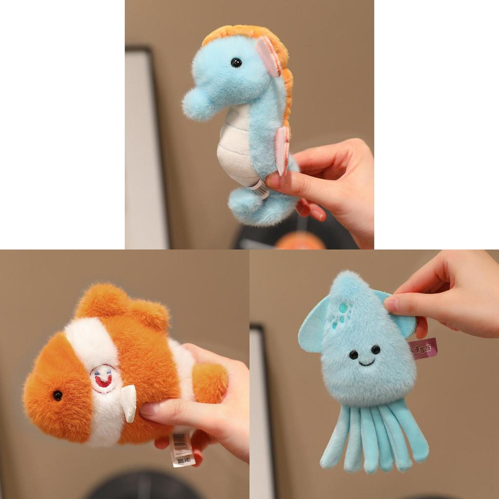 Ocean Series Plush Toy With Pp Cotton Fill For Kids And Collectors