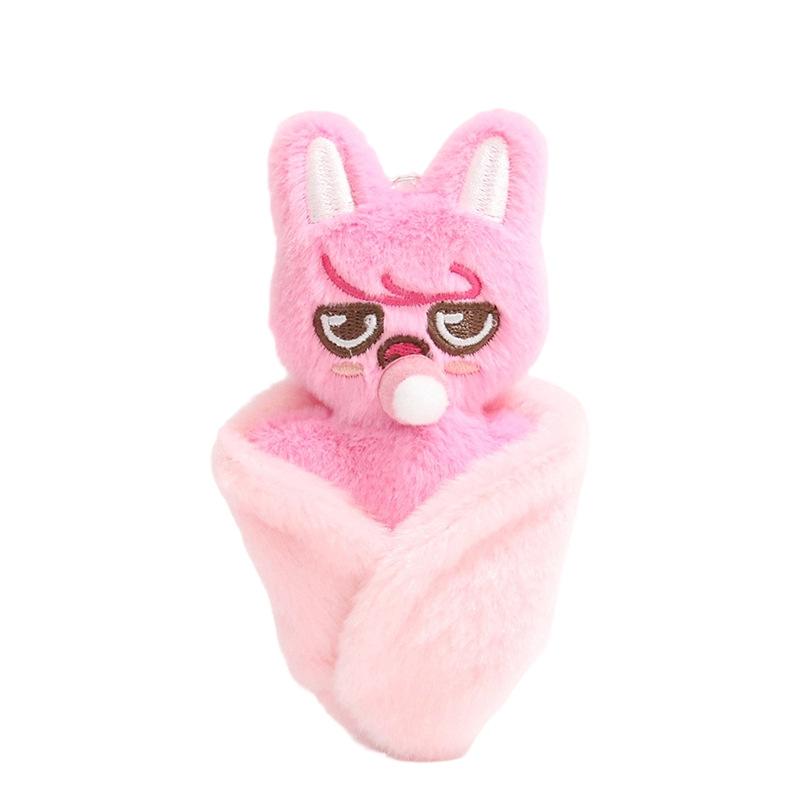 Kpop New Skzoo Pacifier Toy Plush Doll Keychain Do It Karma Felix Hyunjin Han Plush Keychain Peripherals For Kids Adults Children's Birthday Gift