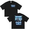 Rapper Drake Iceman Freeze The World Album Graphic Shirts Men's Retro Fashion Cotton Short Sleeve T-shirt