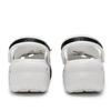 Crocs Classic Platform Clog 811 Hoshino Ginteri gift box graffiti star strap hole shoes women's black and white
