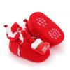 Newborn Infant Baby Girls Christmas Shoes Footwear Crib Warm Winter Bootie