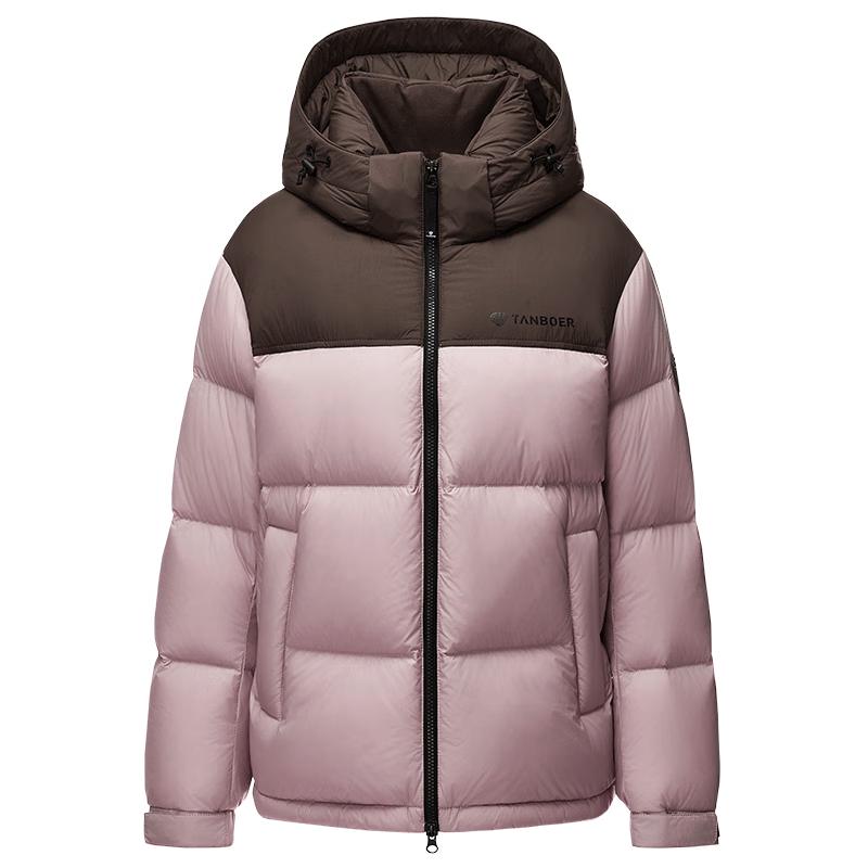 Tanboer TE5550370Z Unisex Detachable Hood Down Jacket