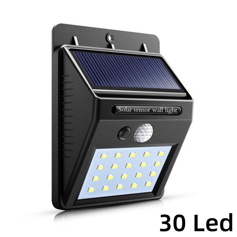 

Светодиодный солнечный светильник уличный настенный светильник датчик движения водонепроницаемый для сада 30 Led