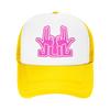 Rapper Singer Jul Sign Mesh Baseball Cap Adult Fashion Sun Hats  Hat Breathable Summer Trucker Hats