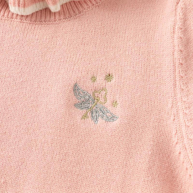 DavyBela Girls' Turtleneck Sweater