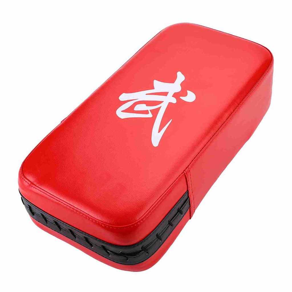 Durable PU leather Foot Hand Target Punching Pad for Boxing Kickboxing Training Practice(Red)