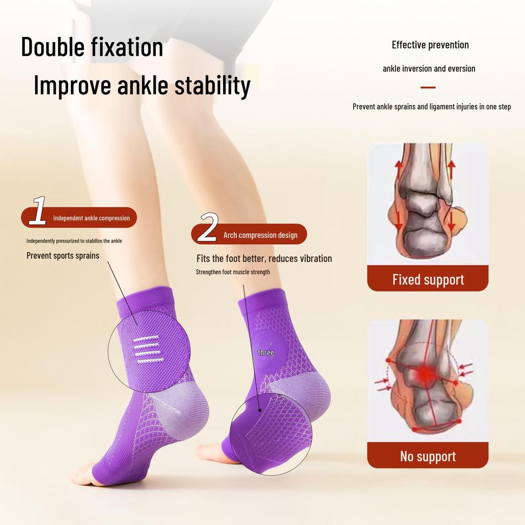 Supporto per caviglia estivo Meikes: Stile Sottile per Pallacanestro, Ciclismo e Compressione Anti-Distorsione.
