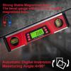 Digital Level and Protractor, 10 Inch IP54 Protected Electronic Bubble Inclinometer Angle Finder Gauge with Large LED Backlight Display & Magnetized
