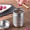 2Pcs Stainless Steel Tea Ball Infuser Loose-leaf Stew Seasoning Strainer Tea Strainers  Office
