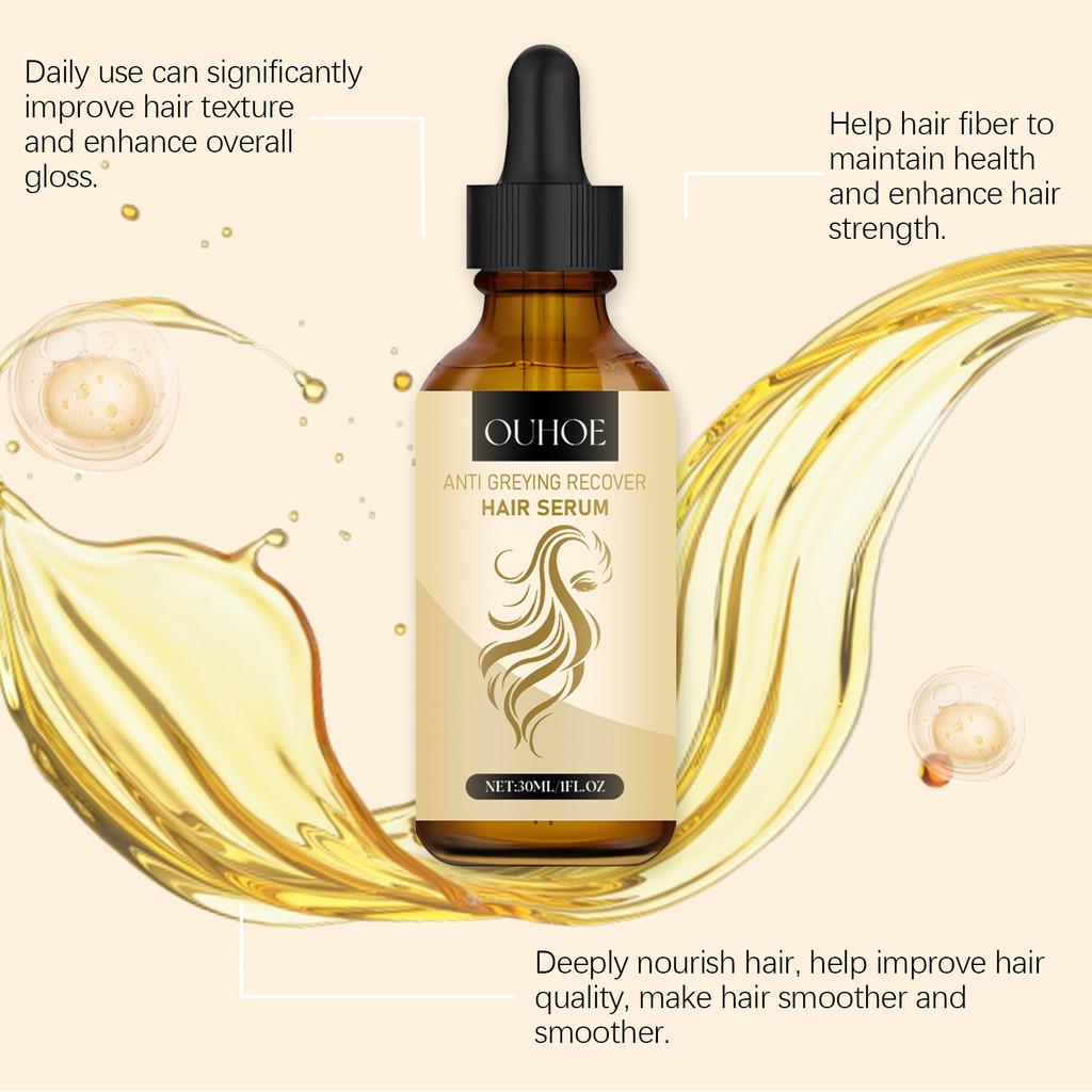 Ouhoe Hair Care Essence Nourishing Moisturizing Oil For Shiny And Elastic Hair
